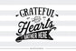 Grateful hearts gather here -  SVG file Cutting File Clipart in Svg, Eps, Dxf, Png for Cricut & Silhouette - Thanksgiving SVG - BlackCatsSVG