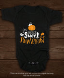 Little sweet pumpkin  -  SVG file Cutting File Clipart in Svg, Eps, Dxf, Png for Cricut & Silhouette - BlackCatsSVG