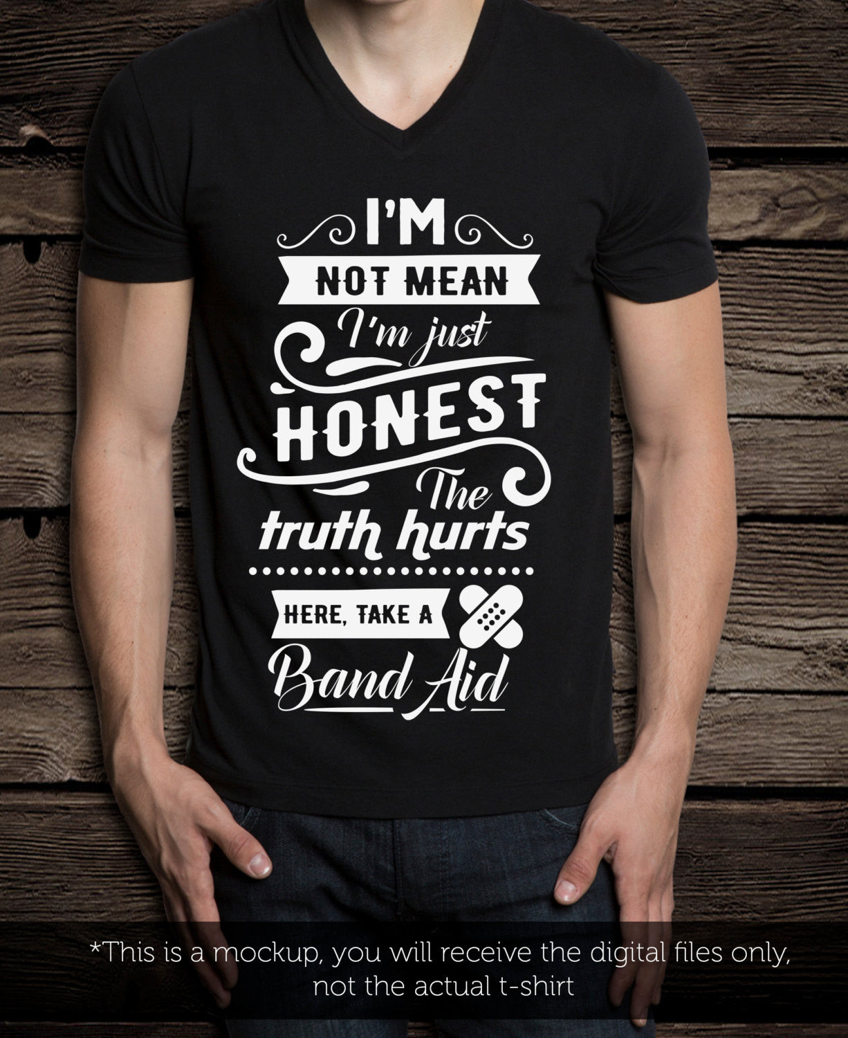 I'm not mean I'm honest SVG file Cutting File Clipart in Svg, Eps, Dxf, Png for Cricut & Silhouette svg - BlackCatsSVG