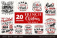 French Christmas SVG Bundle 20 designs