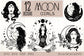 Moon Girls , Celestial Girls, Magic Girls SVG 12 designs