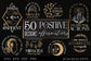 Positive affirmations Bundle SVG 50 designs