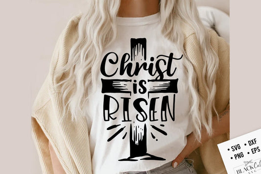 Christ is Risen svg, Religious Easter SVG, Christian Easter SVG, He is Risen, Christian Shirt Svg, Jesus Easter Svg