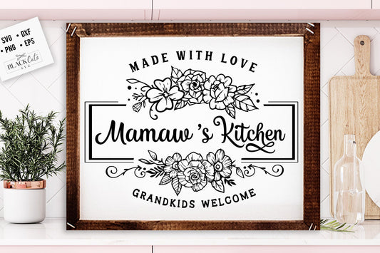 Mamaw's kitchen svg, Grammy's kitchen svg, Grandma's kitchen SVG, nana's kitchen svg, Kitchen svg, Pot Holder Svg, Kitchen svg