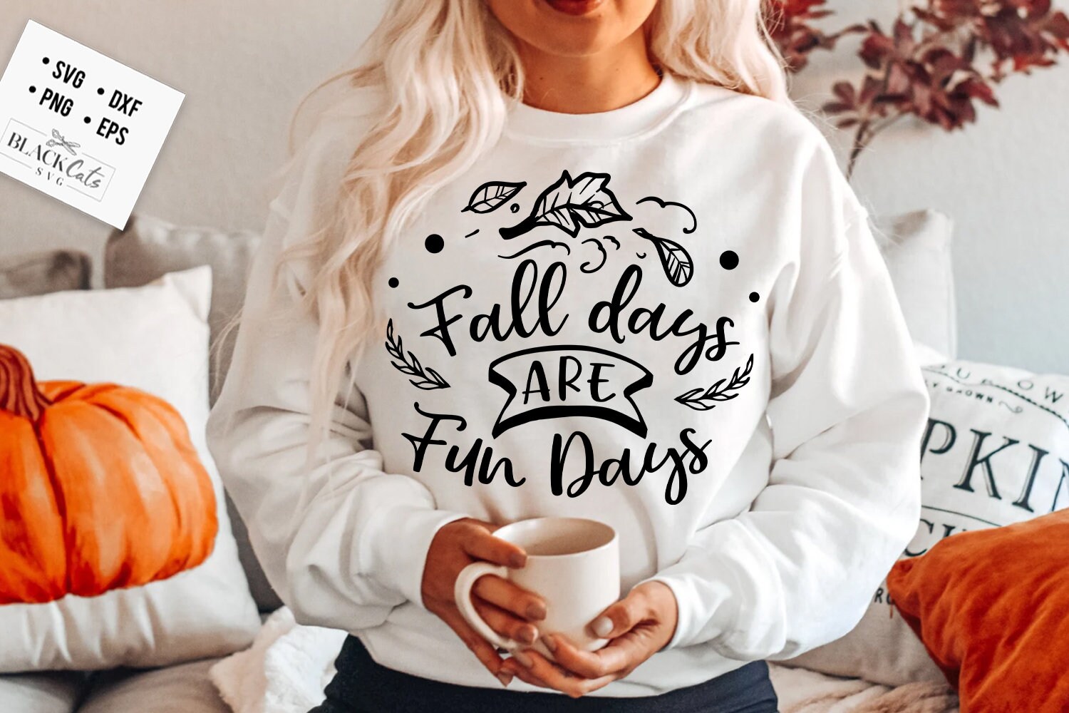 Fall days are fun days svg, Autumn svg, Fall svg, autumn svg design, t ...