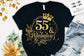 55 and fabulous SVG, 55th Birthday, 55 Fabulous Cut File, 55th Birthday Gift Svg, 55 Golden Birthday PNG