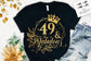 49 and fabulous SVG, 49th Birthday, 49 Fabulous Cut File, 49 Birthday svg, 49th Birthday Gift Svg, 49 Golden Birthday PNG