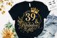39 and fabulous SVG, 39th Birthday, 39 Fabulous Cut File, 39 Birthday svg, 39th Birthday Gift Svg, 39 Golden Birthday PNG