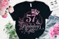 57 and fabulous SVG, 57th Birthday, 57 Fabulous Cut File, 57th Birthday Gift Svg, 57 Rose Foil Birthday