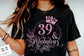 39 and fabulous SVG, 39th Birthday, 39 Fabulous Cut File, 39 Birthday svg, 39th Birthday Gift Svg, 39 Rose Gold Birthday PNG