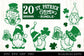 Patrick Gnomes Bundle svg, St Patricks Gnomes  svg, St Patrick SVG, Gnomes clipart svg, Gnomes Illustrations