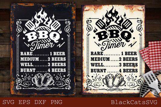 BBQ Timer svg, Master Grill Timer svg, BBQ poster svg, BBQ rules svg, Grill svg
