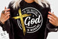 In the waiting God is working svg, prayer svg, Faith svg,  Pray svg, Christian cross svg, Bible verse svg