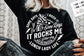 Lunch lady svg, Some days I rock it some days it rocks me svg, Lunch lady life svg, Rocking the luch lady life svg, Inspirational svg,