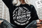 Autism mama svg, Some days I rock it some days it rocks me svg, Rocking autism svg, Inspirational svg, Neurodiversity svg