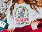 Look at me being all Festive svg, Look at me svg, being all Festive svg, Skeleton Christmas Svg, Skull Santa Claus, Christmas Svg