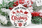 Our First Christmas 2023 svg, First Christmas ornament svg, Our first Christmas svg, First Christmas round ornament svg, Together svg