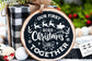 Our First Christmas 2023 svg, First Christmas ornament svg, Our first Christmas, First Christmas round ornament svg, Christmas Together