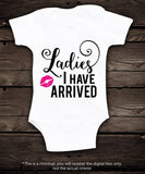 Ladies I have arrived SVG file Cutting File Clipart in Svg, Eps, Dxf, Png for Cricut & Silhouette - BlackCatsSVG