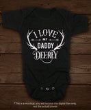 I love my daddy deerly -  SVG file Cutting File Clipart in Svg, Eps, Dxf, Png for Cricut & Silhouette - BlackCatsSVG