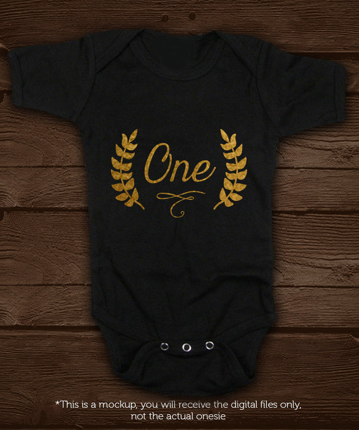 Half birthday one milestones SVG file Cutting File Clipart in Svg, Eps, Dxf, Png for Cricut & Silhouette - BlackCatsSVG