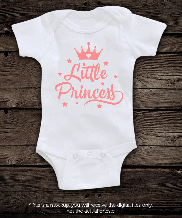Little Princess SVG file Cutting File Clipart in Svg, Eps, Dxf, Png for Cricut & Silhouette svg - BlackCatsSVG