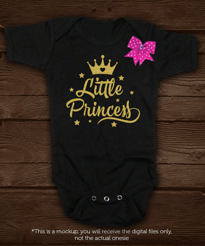 Little Princess SVG file Cutting File Clipart in Svg, Eps, Dxf, Png for Cricut & Silhouette svg - BlackCatsSVG