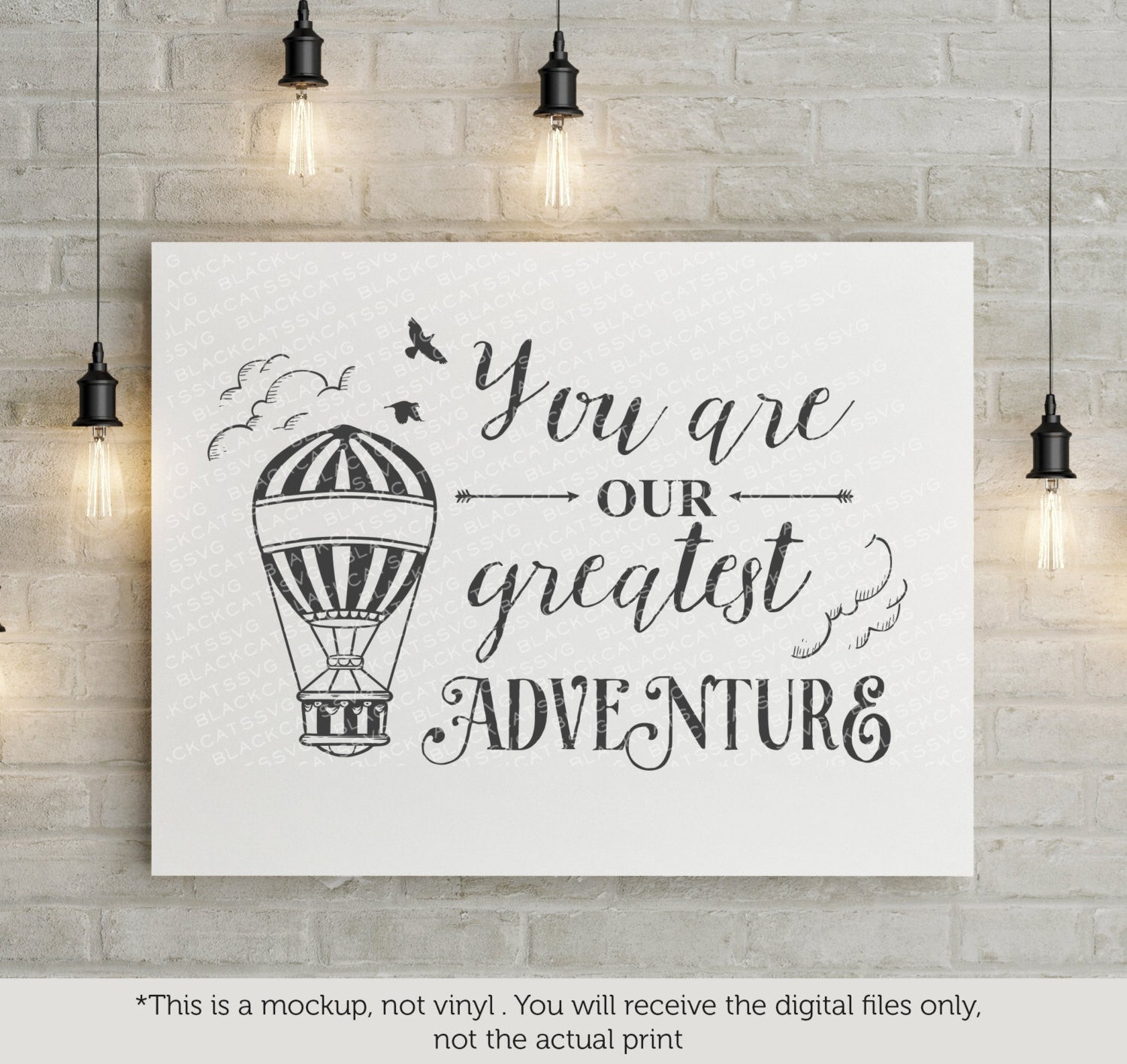 You are our greatest adventure -  SVG file Cutting File Clipart in Svg, Eps, Dxf, Png for Cricut & Silhouette -  svg - BlackCatsSVG
