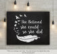 She believed she could so she did SVG file Cutting File Clipart in Svg, Eps, Dxf, Png for Cricut & Silhouette svg - BlackCatsSVG