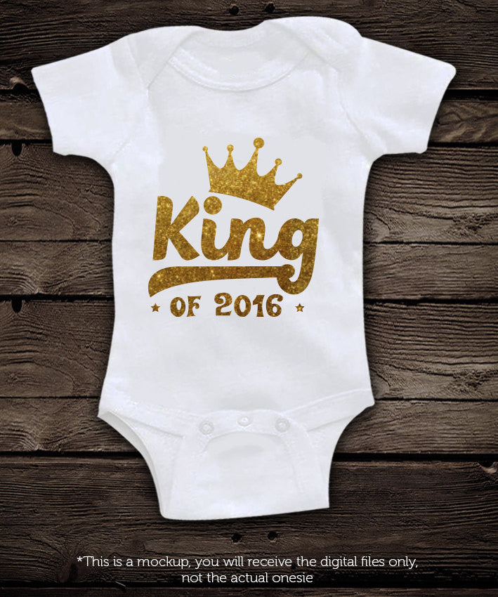 King of 2016  SVG file Cutting File Clipart in Svg, Eps, Dxf, Png for Cricut & Silhouette - BlackCatsSVG