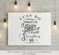 I can do all things through Christ who strengthens me SVG file Cutting File Clipart in Svg, Eps, Dxf, Png for Cricut & Silhouette  svg - BlackCatsSVG