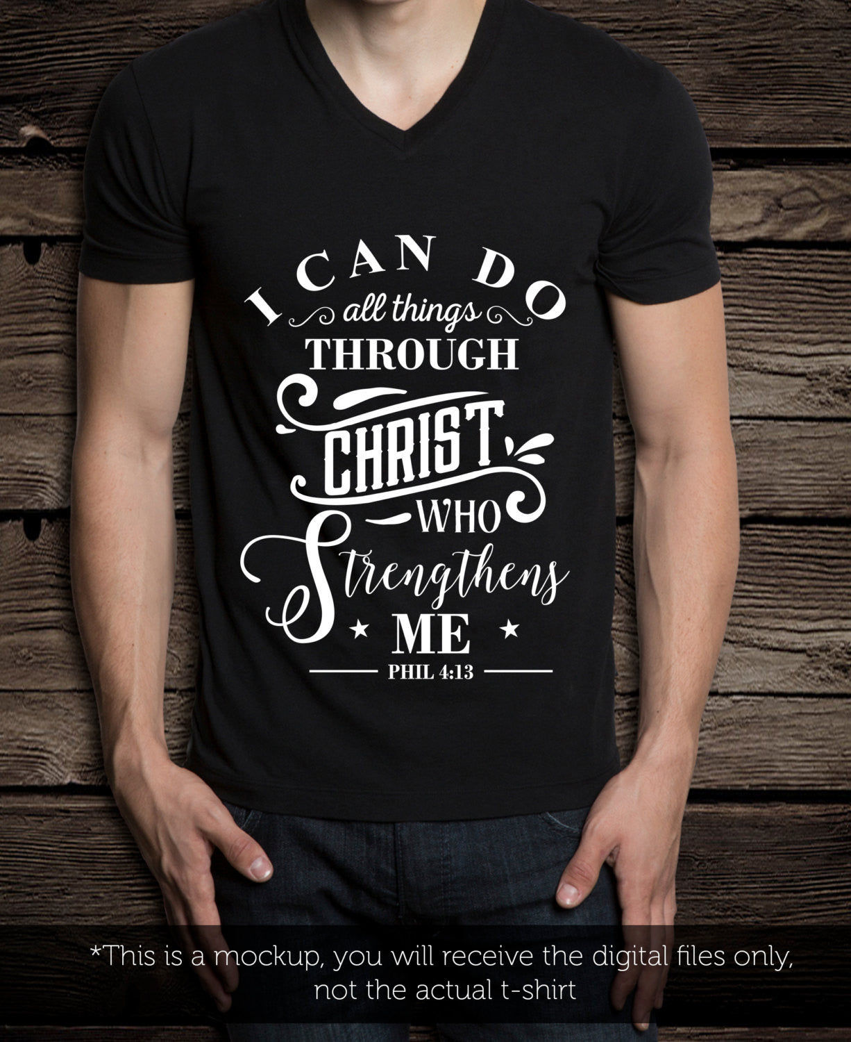 I can do all things through Christ who strengthens me SVG file Cutting File Clipart in Svg, Eps, Dxf, Png for Cricut & Silhouette  svg - BlackCatsSVG