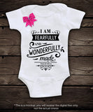 I am fearfully and wonderfully made SVG file Cutting File Clipart in Svg, Eps, Dxf, Png for Cricut & Silhouette  svg - BlackCatsSVG