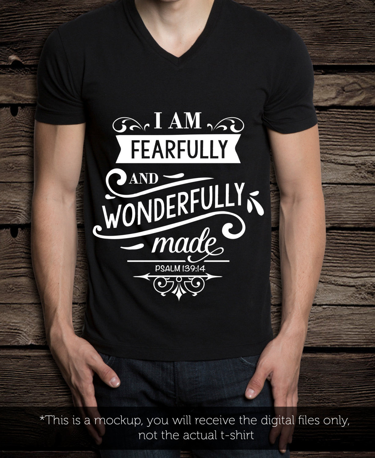 I am fearfully and wonderfully made SVG file Cutting File Clipart in Svg, Eps, Dxf, Png for Cricut & Silhouette  svg - BlackCatsSVG