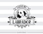 I love my labrador -  SVG file Cutting File Clipart in Svg, Eps, Dxf, Png for Cricut & Silhouette - BlackCatsSVG