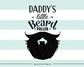 Daddy's little beard puller svg  file Cutting File Clipart in Svg, Eps, Dxf, Png for Cricut & Silhouette  svg little beard SVG - BlackCatsSVG