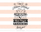 I'm a gardening kinda girl  -  SVG file Cutting File Clipart in Svg, Eps, Dxf, Png for Cricut & Silhouette - BlackCatsSVG