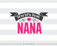 World's Best Nana SVG file Cutting File Clipart in Svg, Eps, Dxf, Png for Cricut & Silhouette - BlackCatsSVG