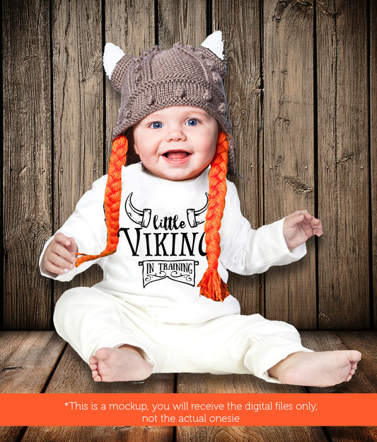 Little viking in training SVG file Cutting File Clipart in Svg, Eps, Dxf, Png for Cricut & Silhouette  svg - BlackCatsSVG