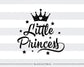 Little Princess SVG file Cutting File Clipart in Svg, Eps, Dxf, Png for Cricut & Silhouette svg - BlackCatsSVG