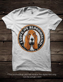 I love my Bloodhound -  SVG file Cutting File Clipart in Svg, Eps, Dxf, Png for Cricut & Silhouette - Bloodhound  svg - BlackCatsSVG