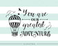 You are our greatest adventure -  SVG file Cutting File Clipart in Svg, Eps, Dxf, Png for Cricut & Silhouette -  svg - BlackCatsSVG
