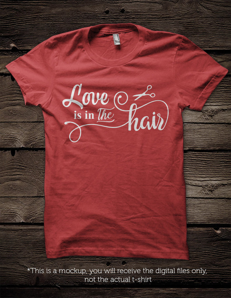 Babe, Love is in the Hair SVG Cut file by Creative Fabrica Crafts ·  Creative Fabrica