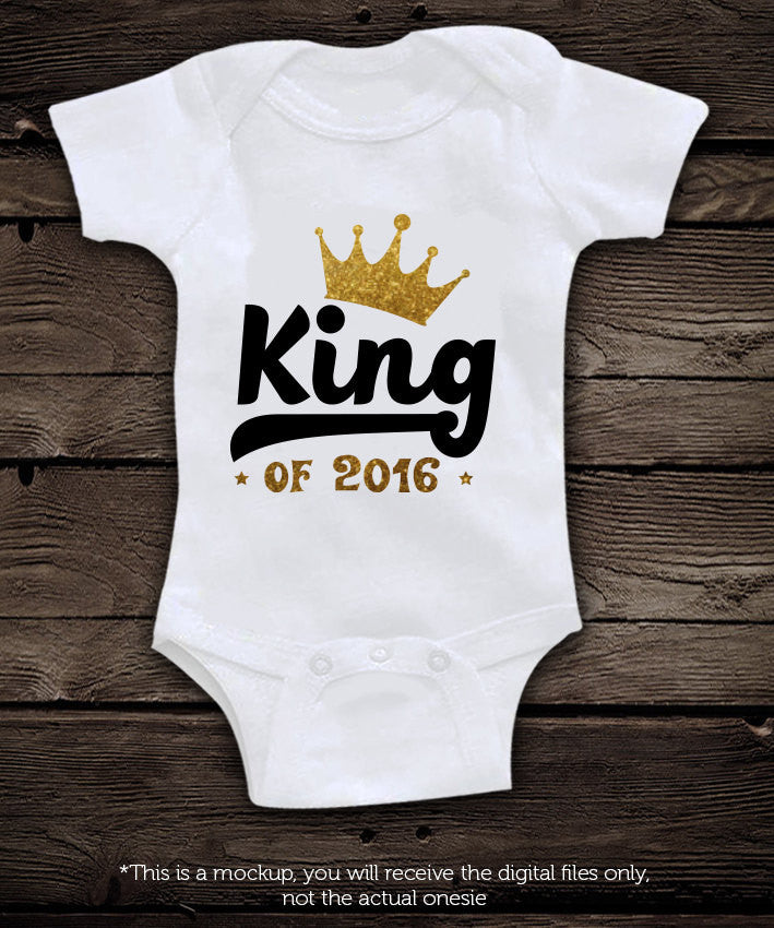 King of 2016  SVG file Cutting File Clipart in Svg, Eps, Dxf, Png for Cricut & Silhouette - BlackCatsSVG