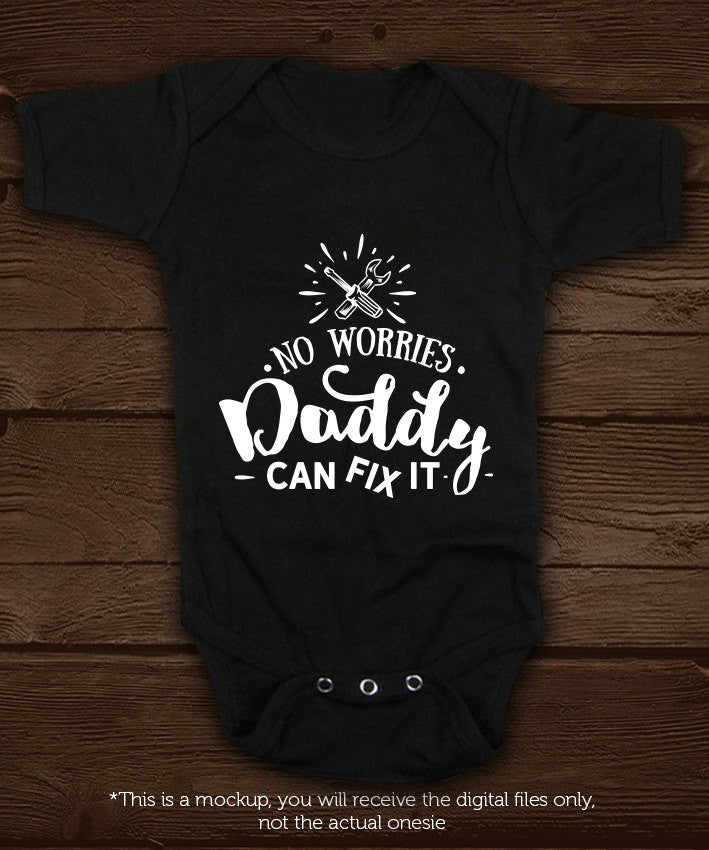 Daddy can fix it  SVG file Cutting File Clipart in Svg, Eps, Dxf, Png for Cricut & Silhouette  svg - BlackCatsSVG