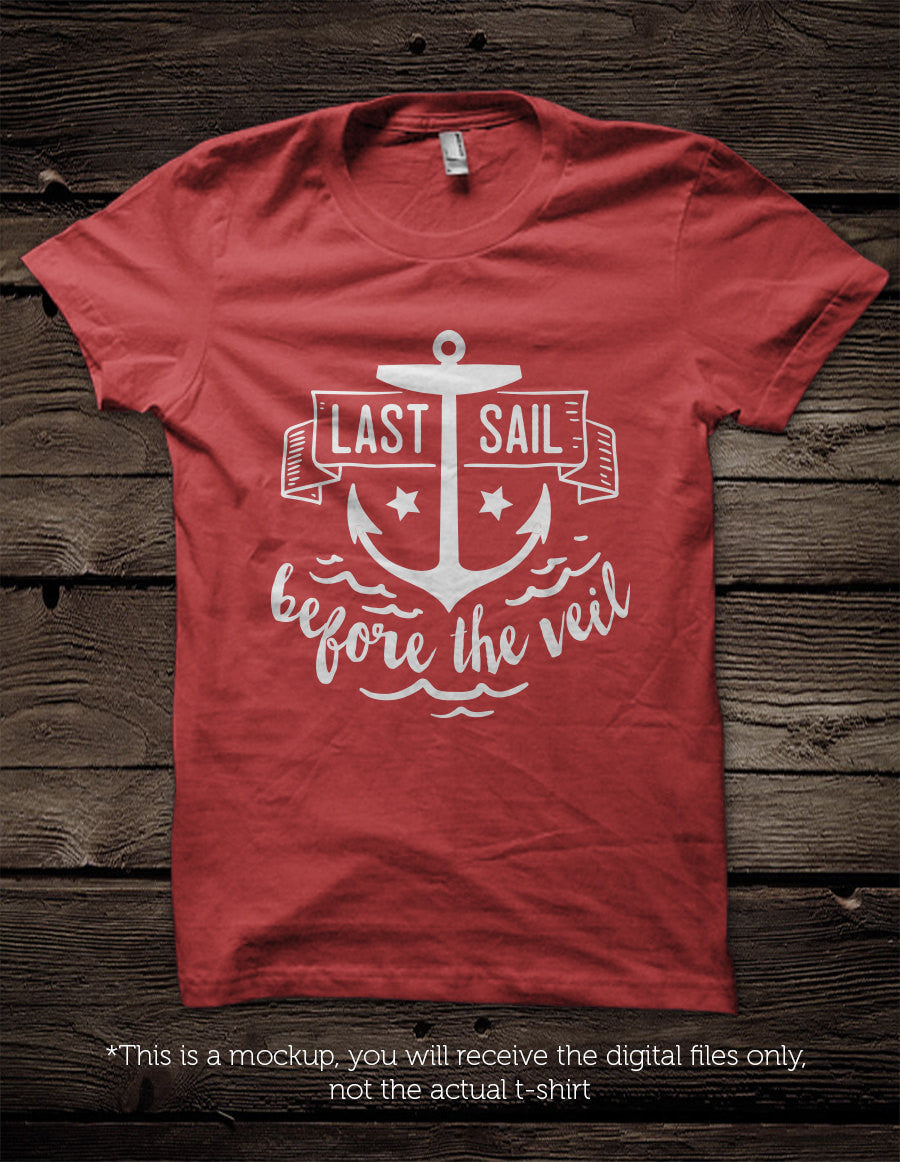 Last sail before the veil SVG file Cutting File Clipart in Svg, Eps, Dxf, Png for Cricut & Silhouette - BlackCatsSVG