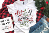 Lit as a Christmas tree SVG