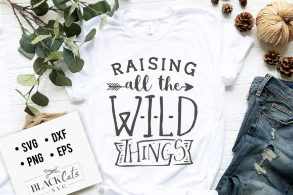 Raising All the Wild Things SVG