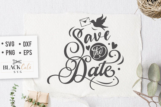Save the Date SVG