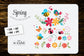 Spring illustrations SVG file Cutting File Clipart in Svg, Eps, Dxf, Png for Cricut & Silhouette